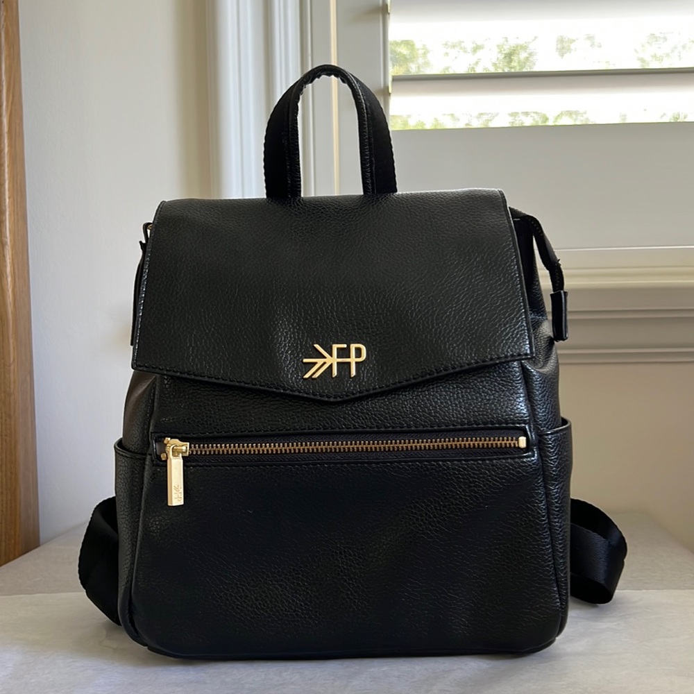 Freshly Picked Mini Classic I Diaper Bag Ebony Black